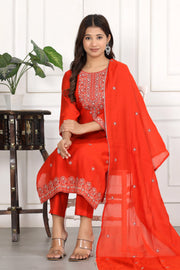 Ruby Noor Embroidered Kurta Set